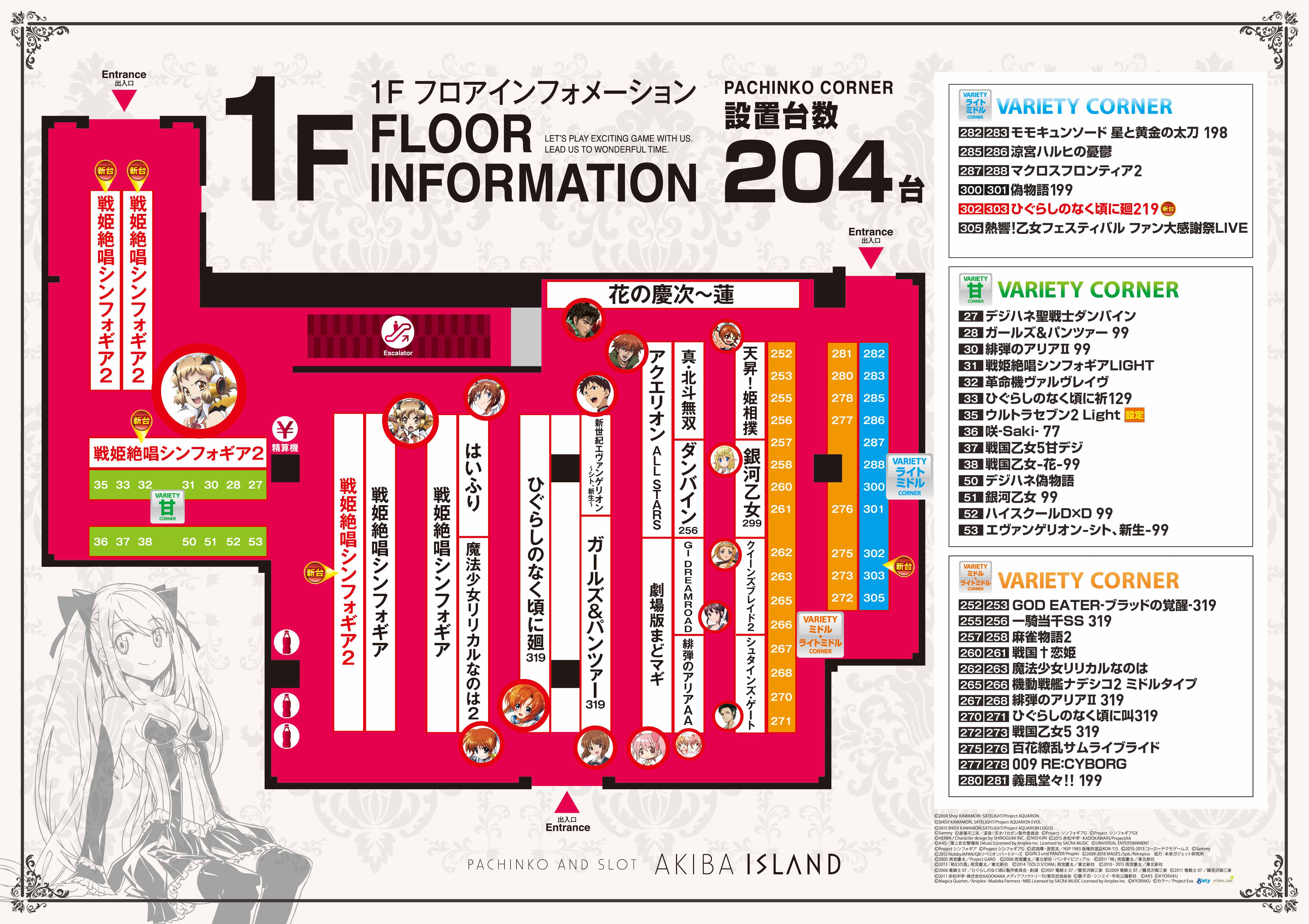 アイランド 秋葉原 データ
